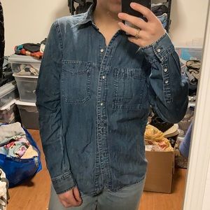 Madewell denim work shirt XXS